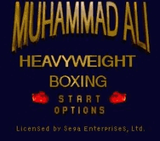 Muhammad Ali Boxing Title Screen